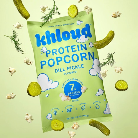 Pickle-Flavored Protein Popcorns
