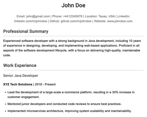 AI Resume Builders