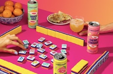 Beverage-Branded Mahjong Sets