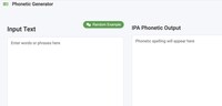 Phonetic Text Converters