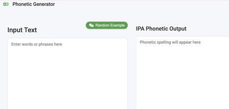 Phonetic Text Converters