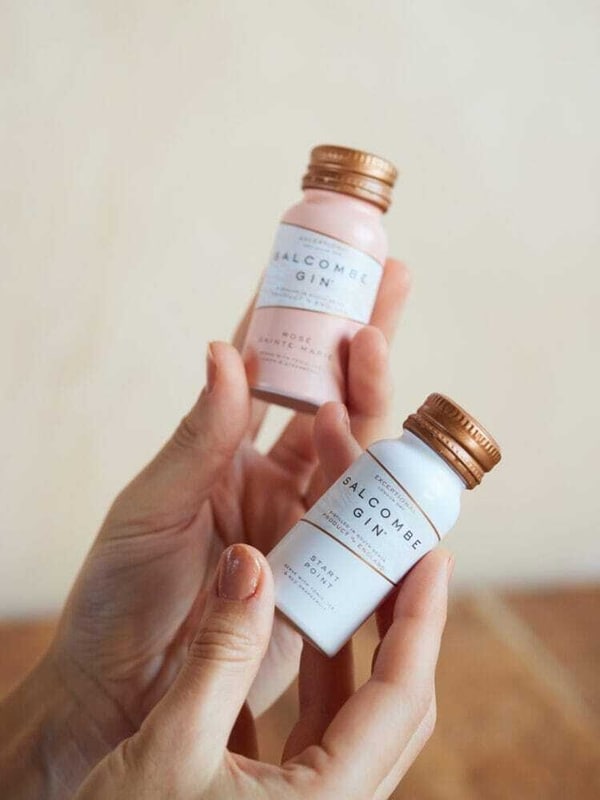 Miniature Aluminum Gin Packaging