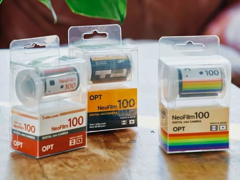 Miniature Retro Digital Cameras