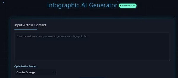 Automated Infographic Tool : Infographic AI 1
