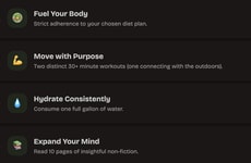 Intensive Habit Challenges