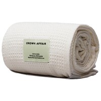 Waffle-Knit Hair Towels Image 2