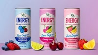 Functional Zero-Sugar Energy Drinks