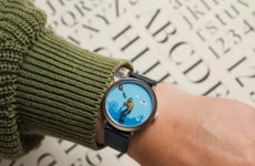 Animated Artist-Designed Timepieces