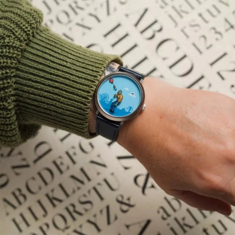 Animated Artist-Designed Timepieces