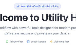 All-in-One Productivity Hubs: Utility Hub Offers Secure, Browser-Based ...