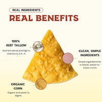 Beef Tallow Tortilla Chips