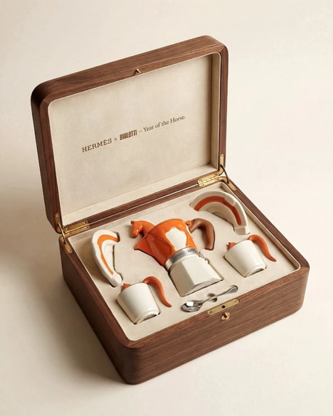 Luxe Horse-Themed Coffee Kits