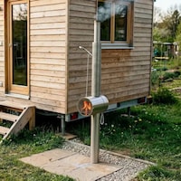 Wood-Fired Hot Showers