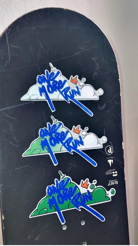 Snow-Growing Sticker Concepts