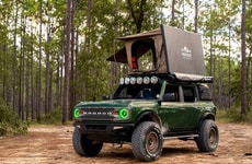 Lightweight Cubic Rooftop Tents