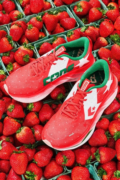 Strawberry-Themed Sneakers