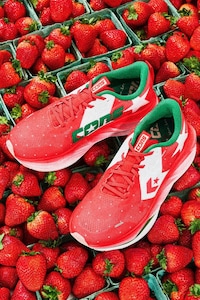 Strawberry-Themed Sneakers