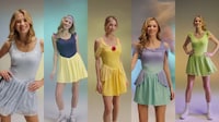 Princess-Inspired Active Apparel Image 1