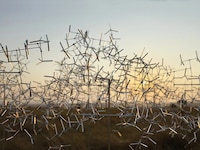 Wind-Powered Light Sculptures