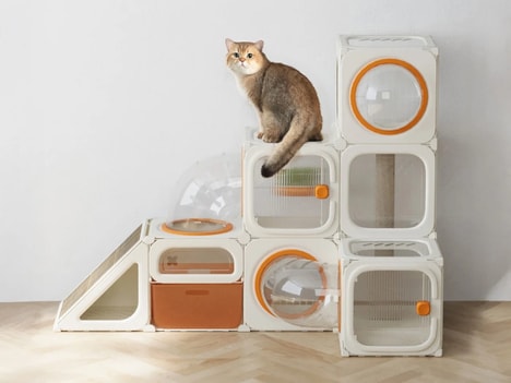 Modular Cat Habitat Systems