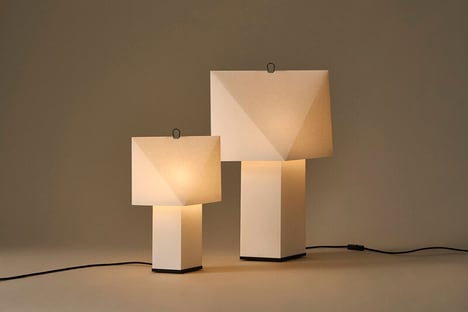 Lightweight Paper-Inspired Lamps