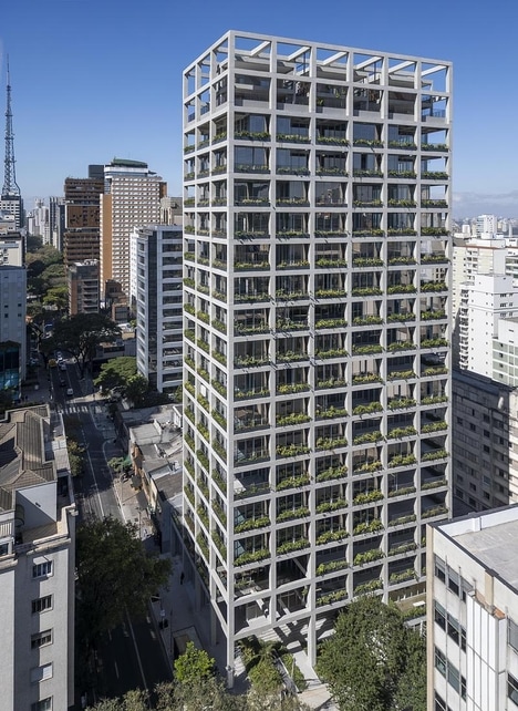 Concrete Grid-Forward Commercial Towers