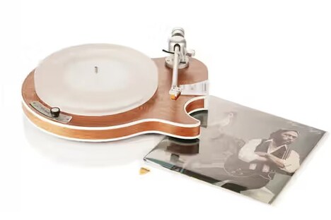 Guitar-Shaped Audio Players