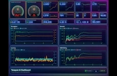 Retro-Inspired AI Dashboards