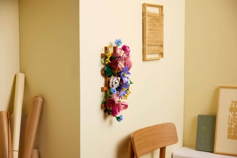 Building Block Flower Walls