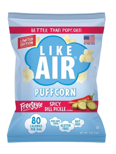 Spicy Pickle Puffed Snacks
