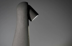 Rounded Concrete Lamps