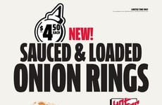 Sauce-Smothered Onion Ring Sides