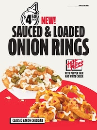 Sauce-Smothered Onion Ring Sides Image 1