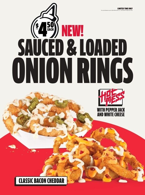 Sauce-Smothered Onion Ring Sides