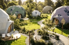 Geodesic Bioceramic Dome Homes
