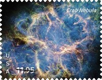 Outer Space-Inspired Postal Stamps Image 1