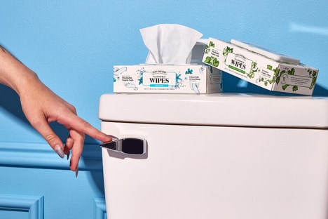 Premium Flushable Wipes