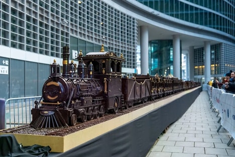 180-Foot Chocolate Trains
