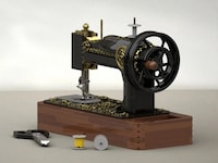 Functional Sewing Machine Toys Image 2