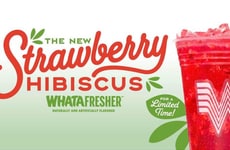 Florally Refreshing QSR Drinks