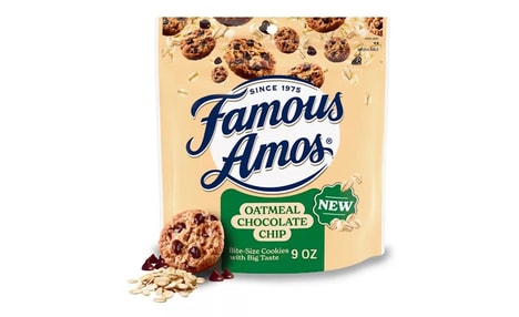 Chocolatey Bite-Sized Oatmeal Cookies