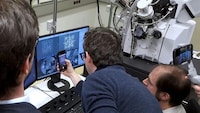 Nanoscale QR Code Etchings