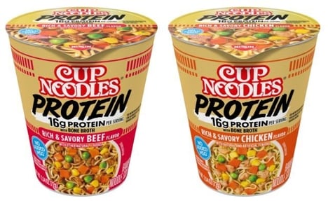Protein-Packed Instant Noodle Cups