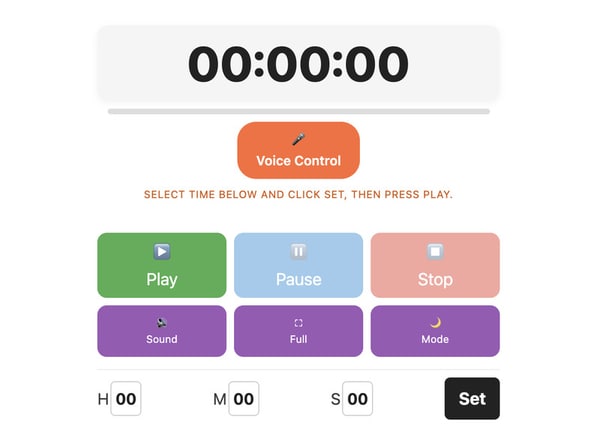 Quick Focus Timers