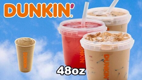 Oversized Cafe Drink Sizes