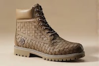 Woven Work Boots Image 2