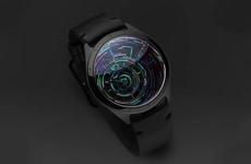 Swirling Sci-Fi Timepieces