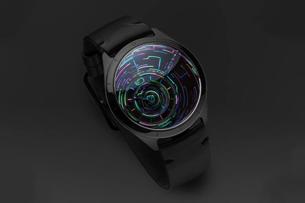 Swirling Sci-Fi Timepieces
