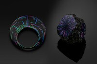 Swirling Sci-Fi Timepieces Image 5
