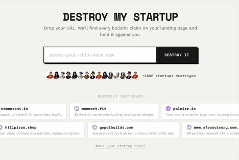 Provocative Website Roasting Bots